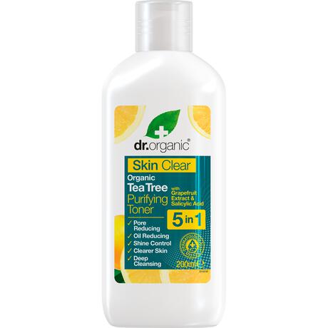 Dr. Organic Skin Clear 5 In 1 Toner 200 ML