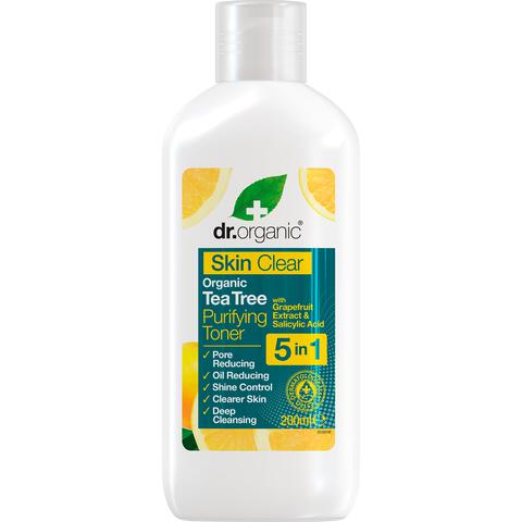 Dr. Organic Skin Clear 5 In 1 Toner 200 ML