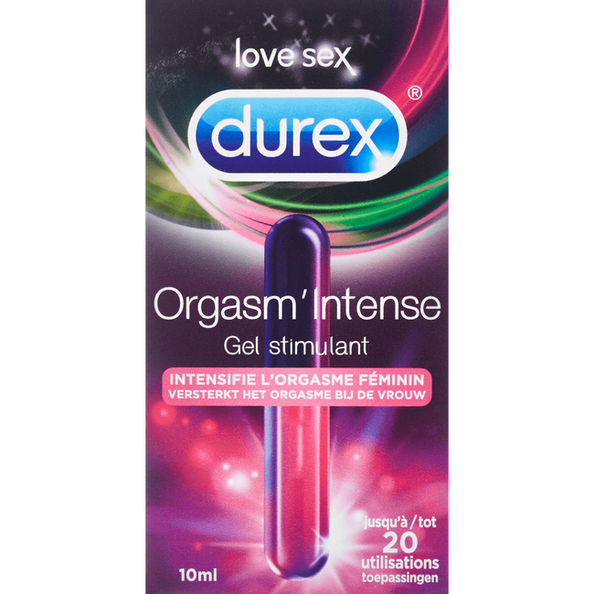Durex Glijmiddel OrgasmÍntense Stimulerende Gel 10 ML 10 ML Etos