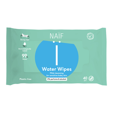 Naïf Plasticvrije Water Billendoekjes 40 stuks