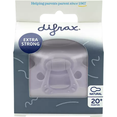 Difrax Fopspeen Natural 18M+ Lilac Amethyst
