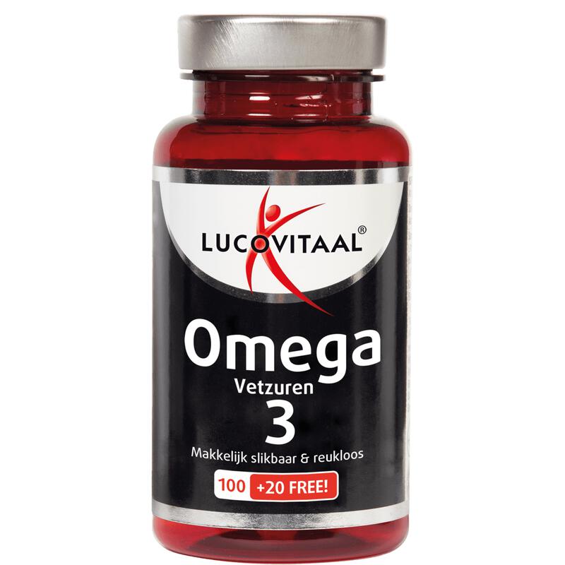Lucovitaal Omega 3 Vetzuren Capsules 120 stuks
