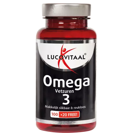 Lucovitaal Omega 3 Vetzuren Capsules 120 stuks