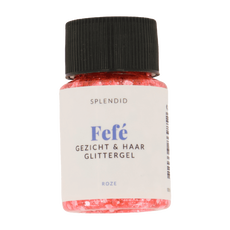 Splendid haar-bodyglitter roze