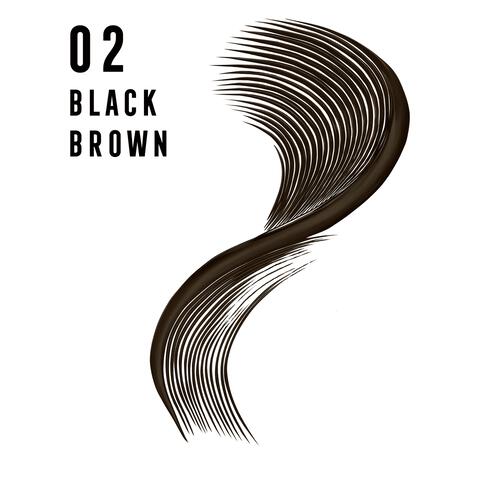 Max Factor Masterpiece 2In1 Lash Wow Mascara 02 Black Brown