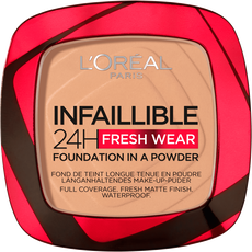 L'Oréal Paris Infaillible 24H Fresh Wear Foundation in a Powder 140 Golden Beige