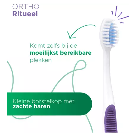 GUM® Ortho Tandenborstel 