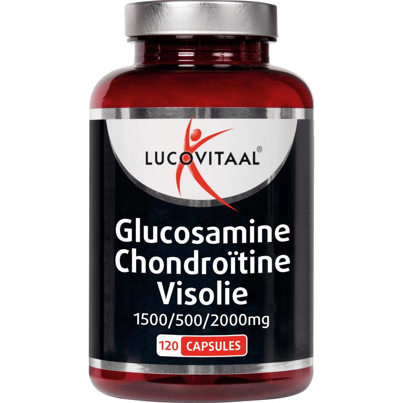 Lucovitaal Glucosamine Chondroïtine Visolie Capsules 120 stuks