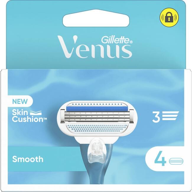 Gillette Venus Smooth Navulmesjes 4 Stuks