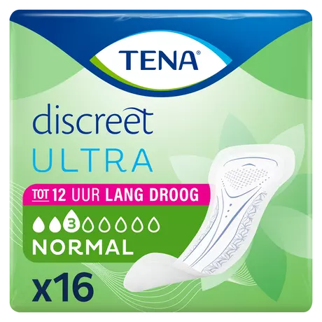 TENA Discreet Ultra Normal Incontinentieverband 16 stuks