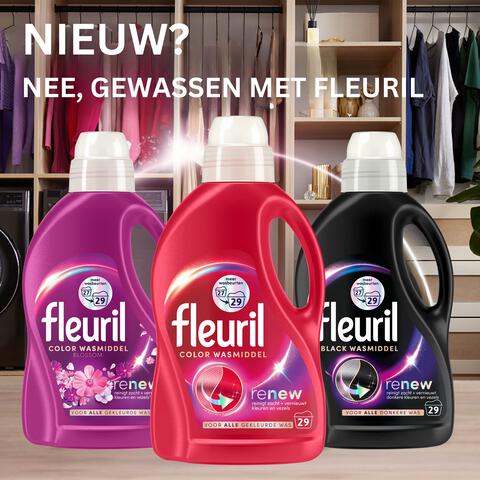 Fleuril Color Vloeibaar Wasmiddel 29 wasbeurten