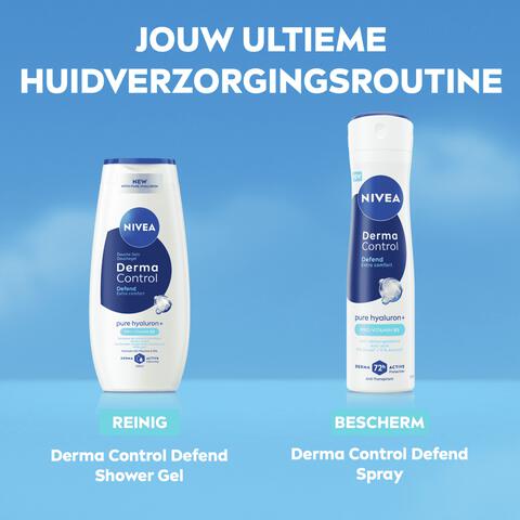 NIVEA Derma Control Defend Douchecrème 250 ML
