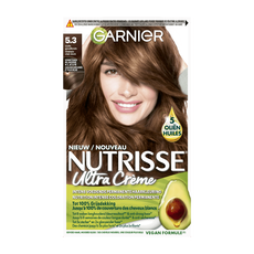 Garnier Nutrisse Crème Permanente Haarverf 5.3 Licht Goudbruin