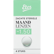 Etos zachte maandlenzen -1.50 4st