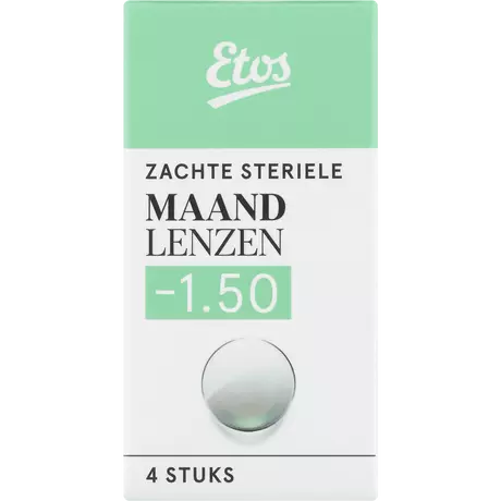 Etos Zachte Maandlenzen -1.50 4 stuks