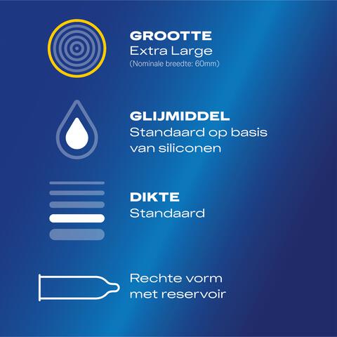 Durex XXL Condooms 12 Stuks