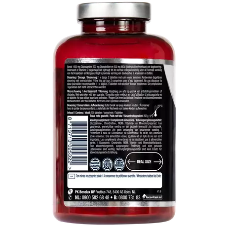 Lucovitaal Glucosamine Chondroïtine & MSM Tabletten 100 stuks