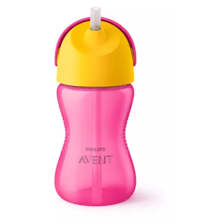 Philips Avent Rietjesbeker 12M+ Roze SCF798/02 300 ML
