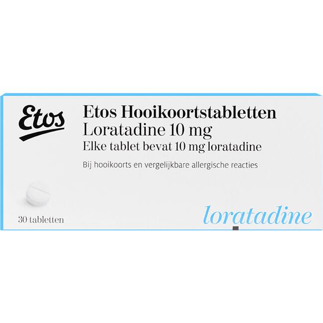 Etos Hooikoortstabletten Loratadine 10 mg 30 stuks