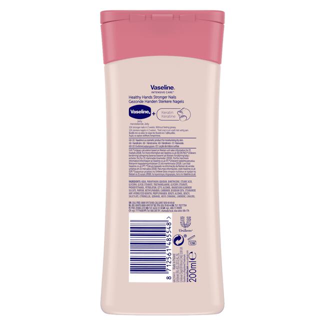 Vaseline Intensive Care Healthy Hands & Stronger Nails Handcrème 200 ML