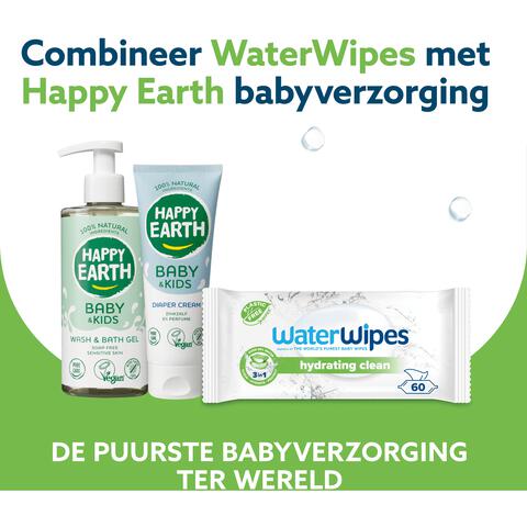 WaterWipes Hydrating Baby Wipes - 12x60