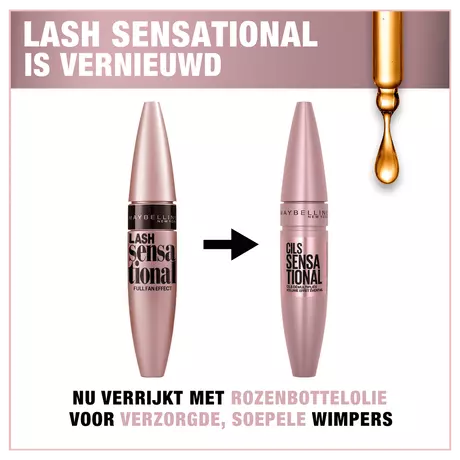 Maybelline New York Lash Sensational Mascara Intense Black Volume