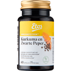 Etos Kurkuma & Zwarte Peper 60 capsules