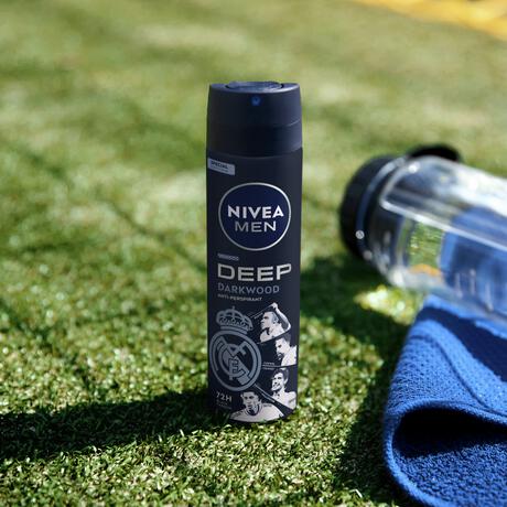 NIVEA MEN Deep Deodorant Spray Real Madrid 150 ML
