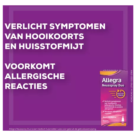 Allegra Neusspray Duo Flacon 15 ML