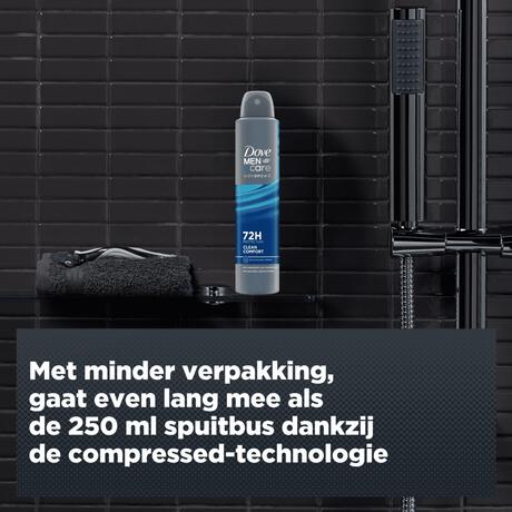 Dove Men+Care Advanced Clean Comfort Anti-Transpirant Deospray 200 ML