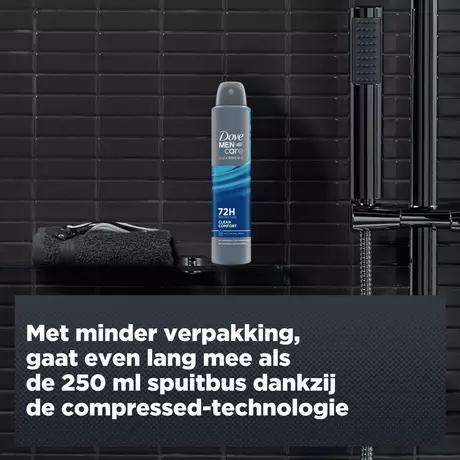 Dove Men+Care Advanced Clean Comfort Anti-Transpirant Deodorant Spray 200 ML