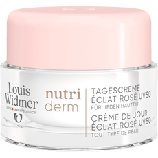Louis Widmer Nutriderm Dagcrème Éclat Rosé UV SPF 50 Licht Geparfumeerd 50 ML