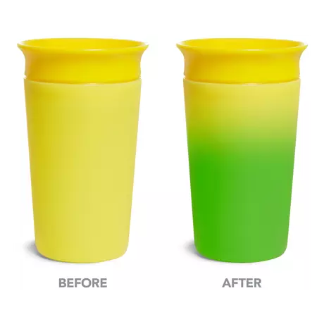 Munchkin Miracle 360° Color Changing Anti-Lek Drinkbeker Geel