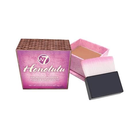W7 Honolulu Bronzing Powder Box Art