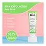 Q+A AHA Exfoliator Body Scrub 250ML