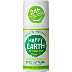 Happy Earth 100% Natuurlijke Deodorant Roller Unscented