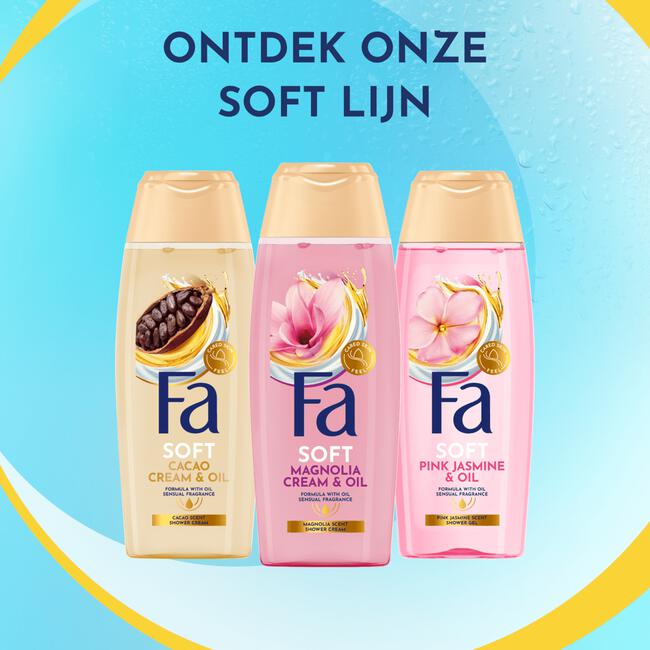 Fa Cream & Oil Silk & Magnolia Showergel 250 ML
