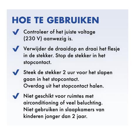 Roxasect Muggenstekker Startverpakking 1 stuk