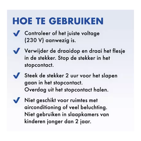 Roxasect Muggenstekker Startverpakking 1 stuk