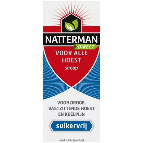 Natterman Direct Voor Alle Hoest Suikervrij Siroop 120 ML