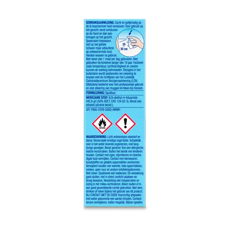 Azaron Anti-Muggen 50% DEET Spray 50 ML
