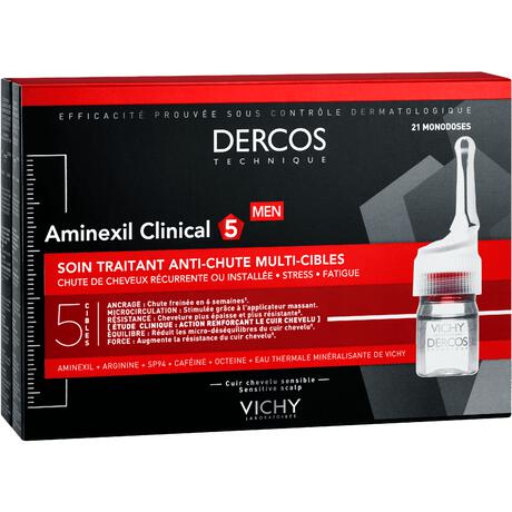 Vichy Dercos Aminexil Clinical Anti Hair Loss Men 21 stuks