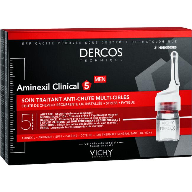 Vichy Dercos Aminexil Clinical Anti Hair Loss Men 21 stuks