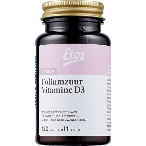 Etos Foliumzuur & Vitamine D3