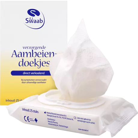 E.J. Swaab Verzorgende Aambeiendoekjes 25 stuks