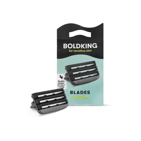 Boldking Gevoelige Huid Navulmesjes 4 stuks