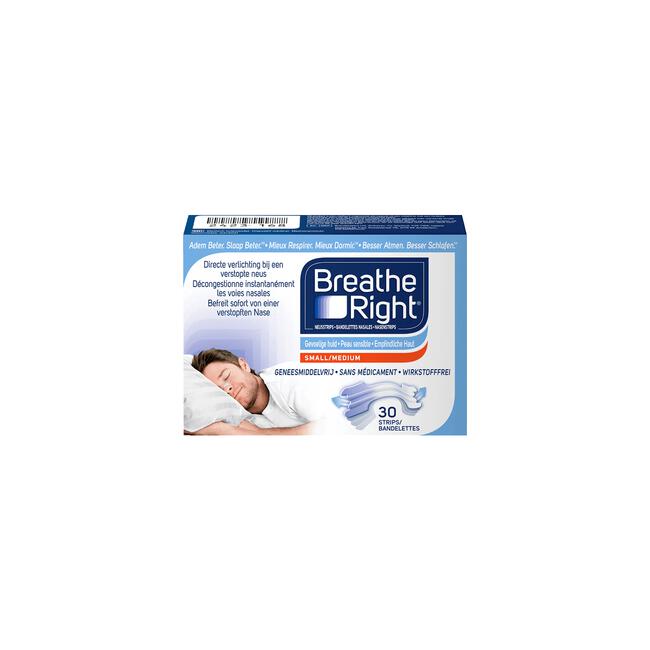 Breathe Right Neusstrips 30 stuks