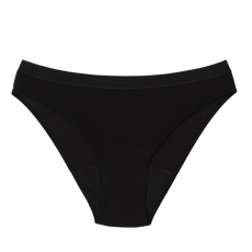 Snuggs Menstruatieondergoed Zware Menstruatie Brief TENCEL™ Zwart Maat M