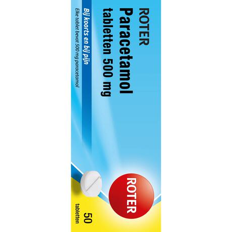 Roter Paracetamol 50 tabletten