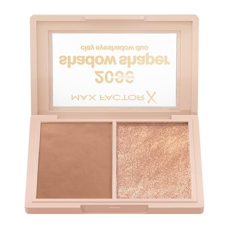 Max Factor 2000 Calorie Shadow Shaper Duo Eyeshadow Palette 020 Bronze Glaze 4 g